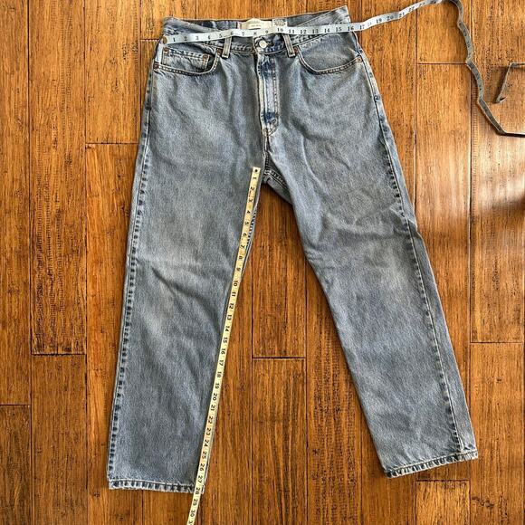 LEVIS 505 Regular Fit High Waisted Jeans Mens Womens 4891 33X30 EUC - Picture 4 of 9